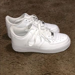 White Nike AF1 NEW